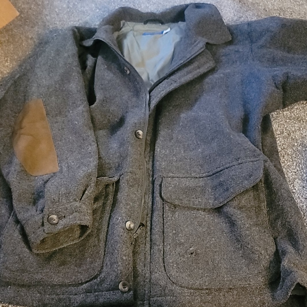 Vintage Grey Pendleton Coat